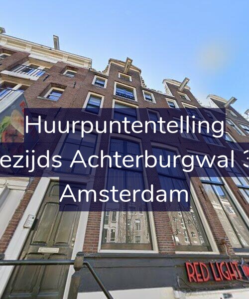 Foto gevel Huurpuntentelling voor Oudezijds Achterburgwal 31-2, Amsterdam