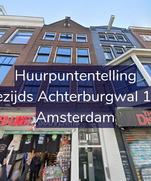 Foto gevel Huurpuntentelling voor Oudezijds Achterburgwal 127-1, Amsterdam