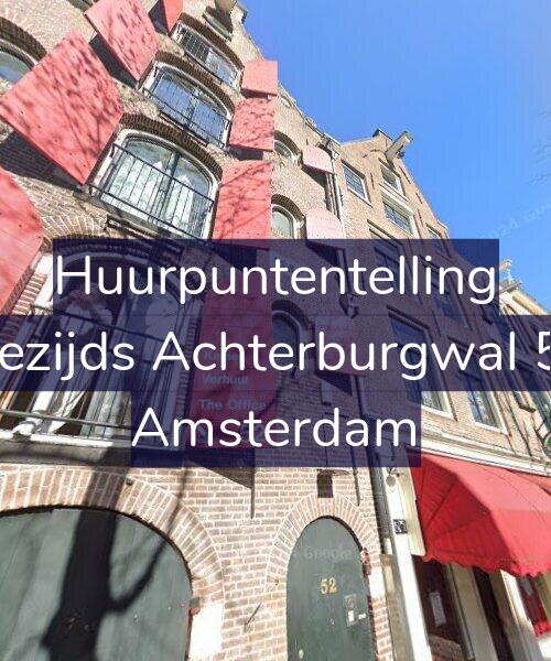 Foto gevel Huurpuntentelling voor Oudezijds Achterburgwal 50-B, Amsterdam
