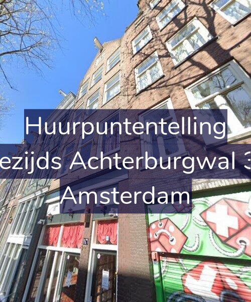 Foto gevel Huurpuntentelling voor Oudezijds Achterburgwal 32-B, Amsterdam