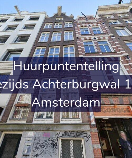 Foto gevel Huurpuntentelling voor Oudezijds Achterburgwal 143-C, Amsterdam