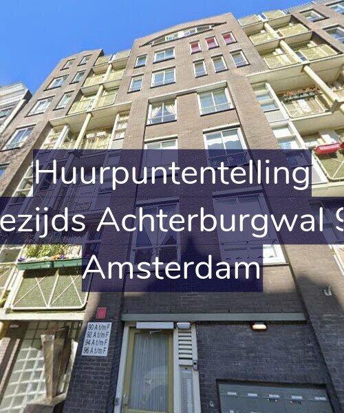 Foto gevel Huurpuntentelling voor Oudezijds Achterburgwal 94-E, Amsterdam