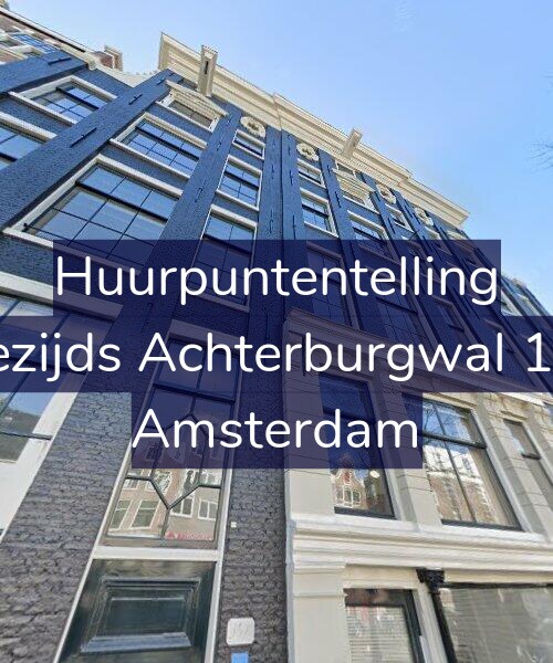 Foto gevel Huurpuntentelling voor Oudezijds Achterburgwal 153-2, Amsterdam