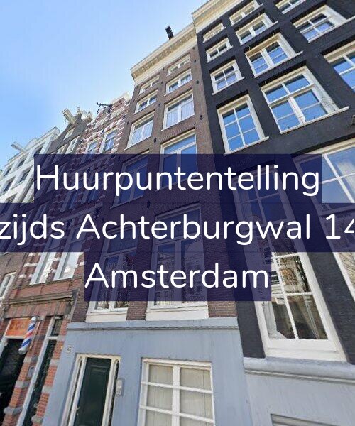 Foto gevel Huurpuntentelling voor Oudezijds Achterburgwal 147-2A, Amsterdam