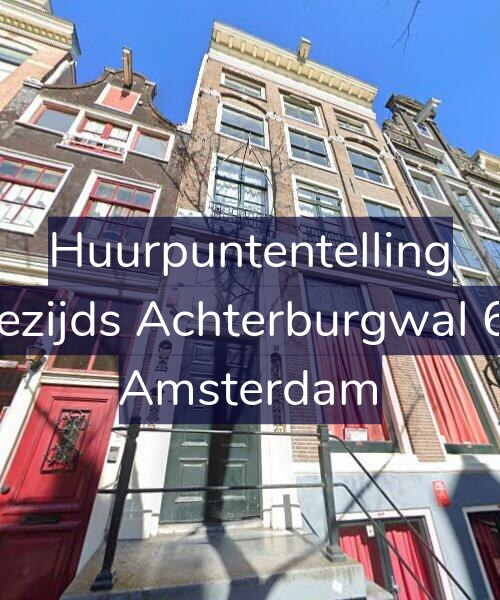 Foto gevel Huurpuntentelling voor Oudezijds Achterburgwal 68-D, Amsterdam