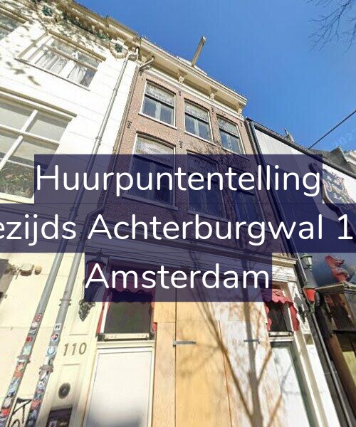 Foto gevel Huurpuntentelling voor Oudezijds Achterburgwal 110-C, Amsterdam