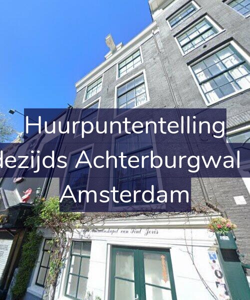 Foto gevel Huurpuntentelling voor Oudezijds Achterburgwal 104, Amsterdam