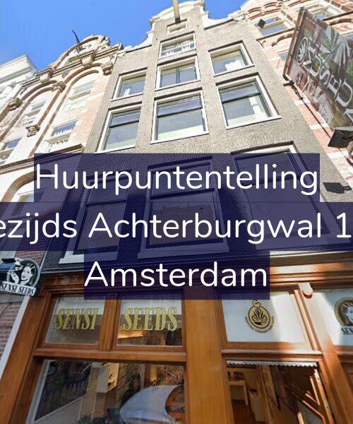 Foto gevel Huurpuntentelling voor Oudezijds Achterburgwal 150-1, Amsterdam