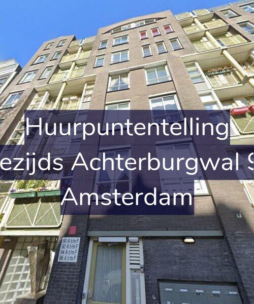Foto gevel Huurpuntentelling voor Oudezijds Achterburgwal 92-E, Amsterdam