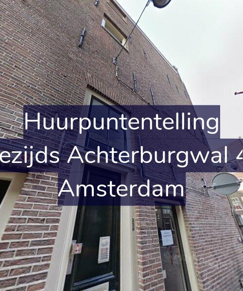 Foto gevel Huurpuntentelling voor Oudezijds Achterburgwal 41-C, Amsterdam