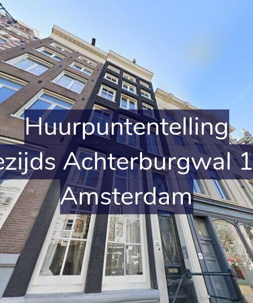 Foto gevel Huurpuntentelling voor Oudezijds Achterburgwal 149-3, Amsterdam