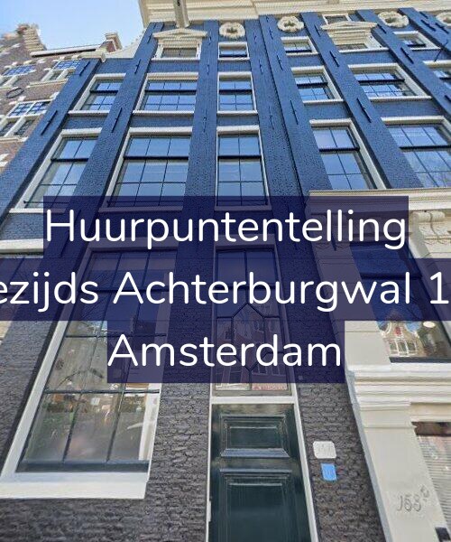 Foto gevel Huurpuntentelling voor Oudezijds Achterburgwal 151-1, Amsterdam