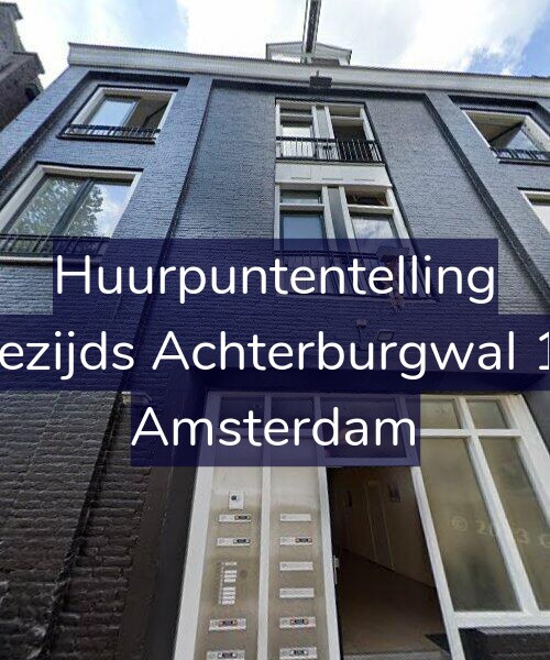 Foto gevel Huurpuntentelling voor Oudezijds Achterburgwal 12-C, Amsterdam