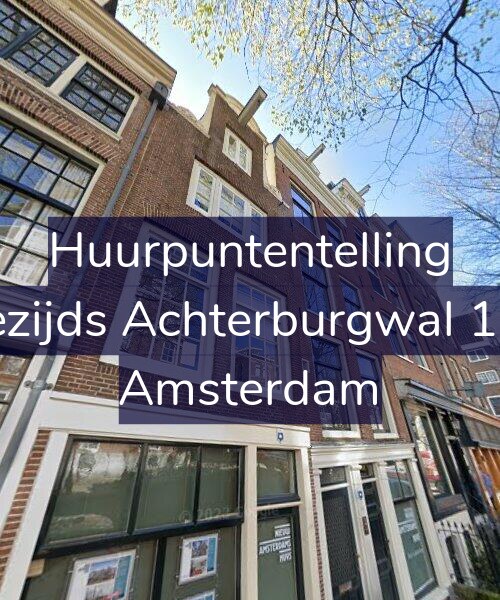 Foto gevel Huurpuntentelling voor Oudezijds Achterburgwal 195-A, Amsterdam