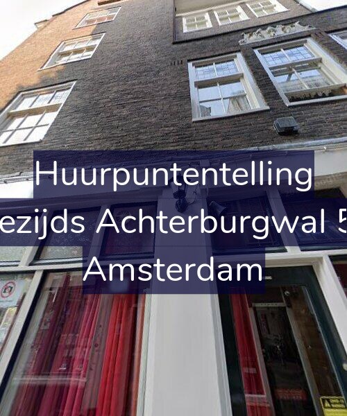 Foto gevel Huurpuntentelling voor Oudezijds Achterburgwal 58-C, Amsterdam
