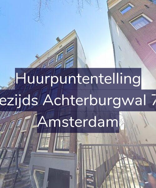 Foto gevel Huurpuntentelling voor Oudezijds Achterburgwal 79-G, Amsterdam
