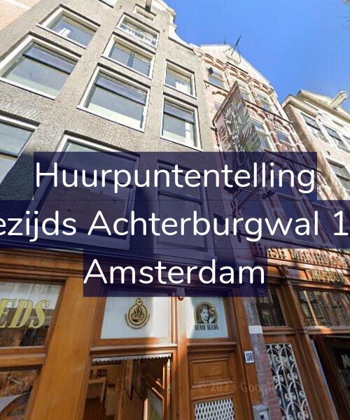 Foto gevel Huurpuntentelling voor Oudezijds Achterburgwal 148-3, Amsterdam