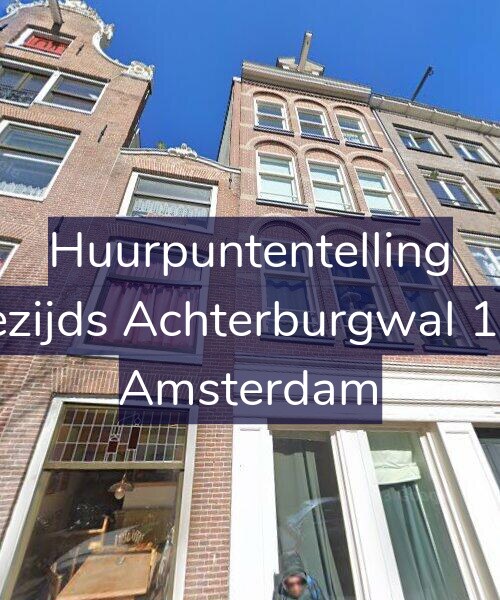 Foto gevel Huurpuntentelling voor Oudezijds Achterburgwal 162-B, Amsterdam
