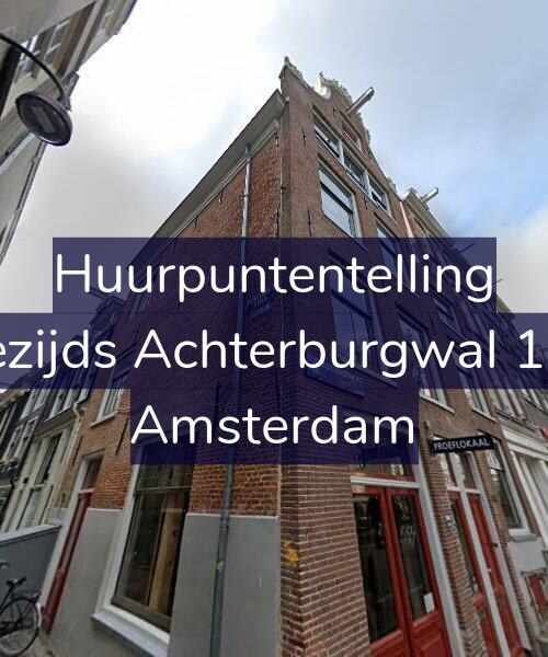 Foto gevel Huurpuntentelling voor Oudezijds Achterburgwal 164-A, Amsterdam