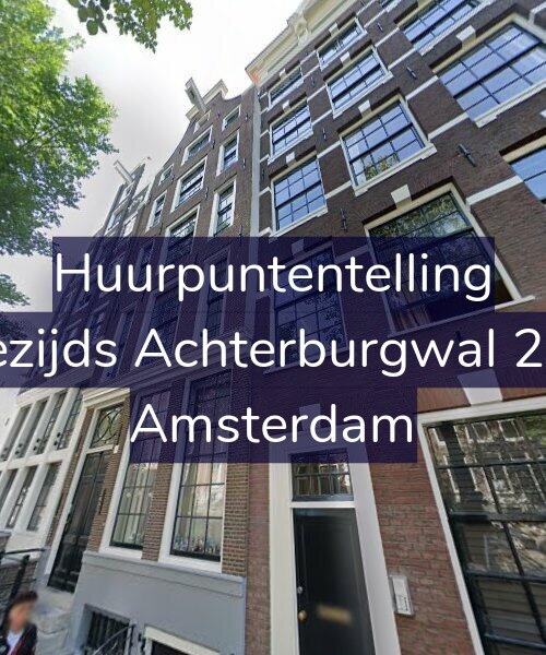 Foto gevel Huurpuntentelling voor Oudezijds Achterburgwal 203-B, Amsterdam