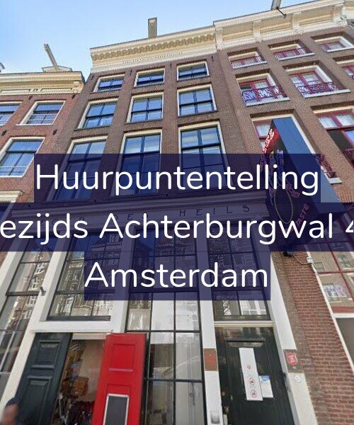 Foto gevel Huurpuntentelling voor Oudezijds Achterburgwal 45-1, Amsterdam