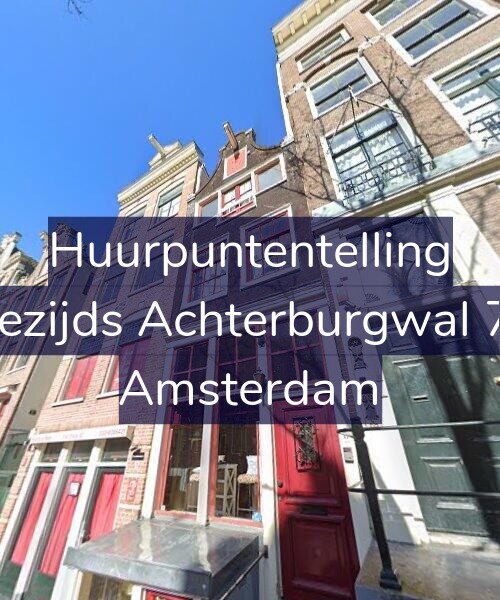 Foto gevel Huurpuntentelling voor Oudezijds Achterburgwal 70-B, Amsterdam