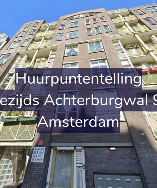 Foto gevel Huurpuntentelling voor Oudezijds Achterburgwal 90-E, Amsterdam