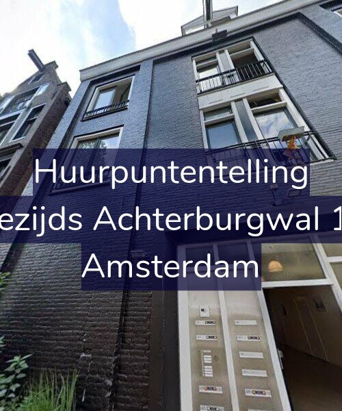 Foto gevel Huurpuntentelling voor Oudezijds Achterburgwal 10-D, Amsterdam