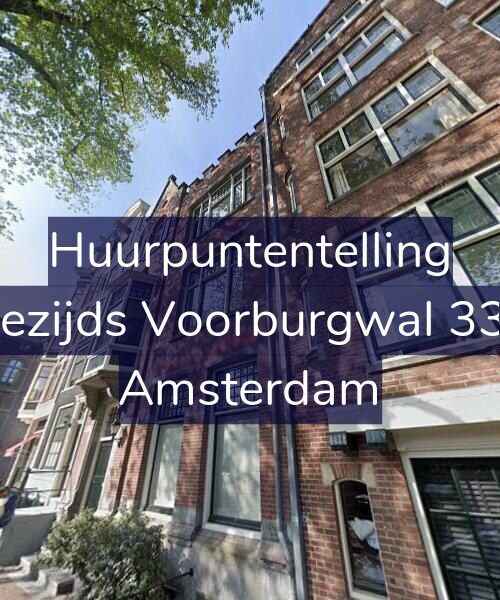 Foto gevel Huurpuntentelling voor Oudezijds Voorburgwal 330-A, Amsterdam