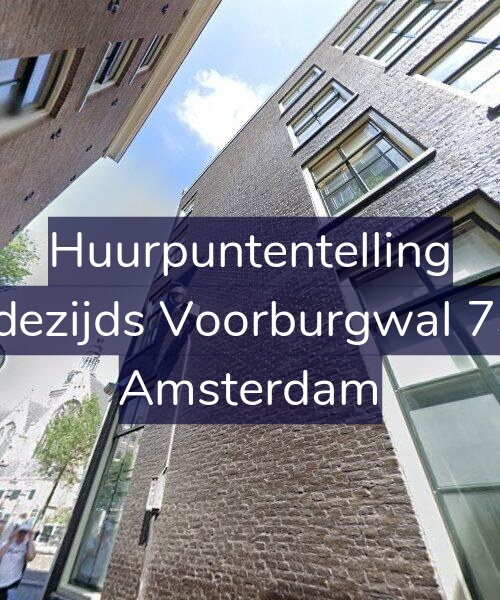Foto gevel Huurpuntentelling voor Oudezijds Voorburgwal 73-2, Amsterdam