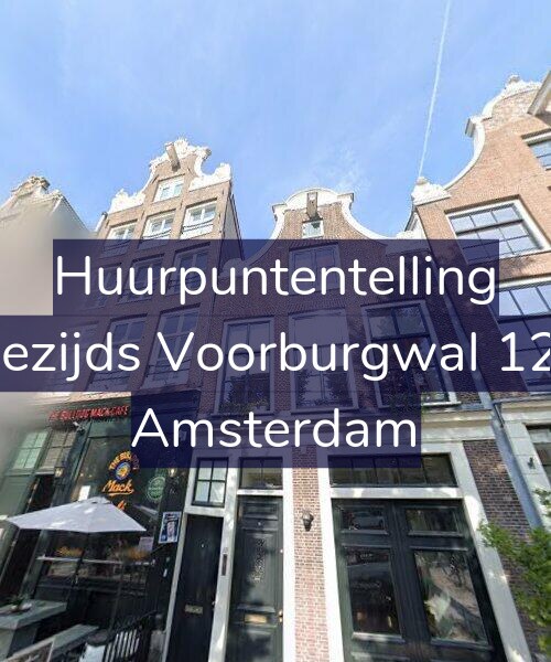 Foto gevel Huurpuntentelling voor Oudezijds Voorburgwal 128-B, Amsterdam