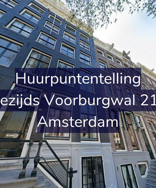 Foto gevel Huurpuntentelling voor Oudezijds Voorburgwal 217-A, Amsterdam