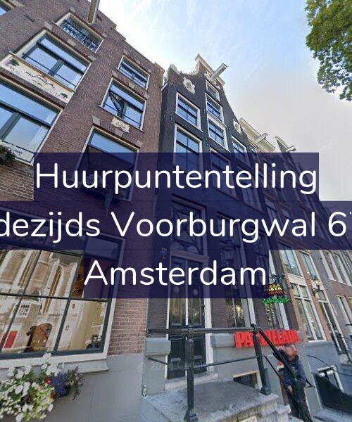 Foto gevel Huurpuntentelling voor Oudezijds Voorburgwal 67-B, Amsterdam