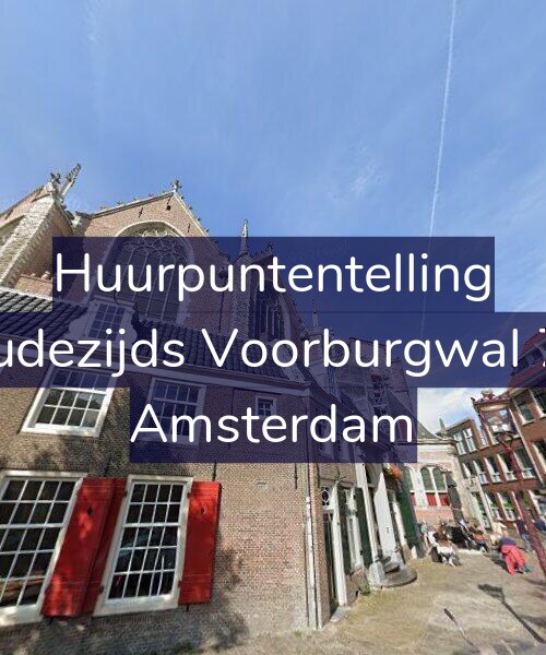 Foto gevel Huurpuntentelling voor Oudezijds Voorburgwal 70, Amsterdam