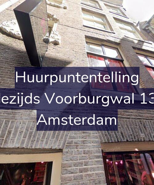 Foto gevel Huurpuntentelling voor Oudezijds Voorburgwal 133-3, Amsterdam