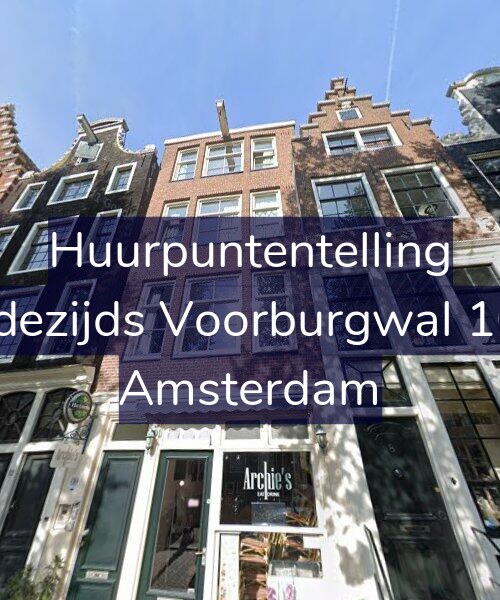 Foto gevel Huurpuntentelling voor Oudezijds Voorburgwal 10-1, Amsterdam