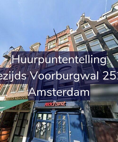 Foto gevel Huurpuntentelling voor Oudezijds Voorburgwal 252-2A, Amsterdam