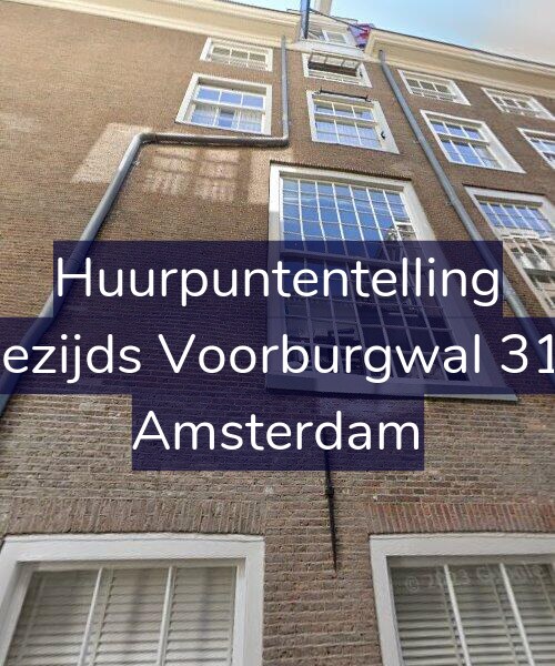 Foto gevel Huurpuntentelling voor Oudezijds Voorburgwal 316-B, Amsterdam