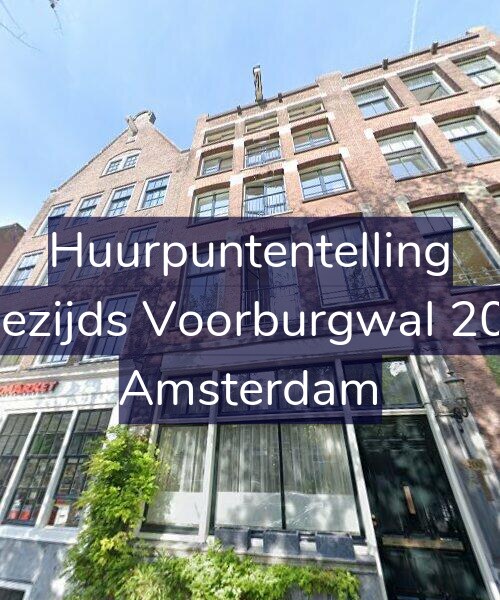 Foto gevel Huurpuntentelling voor Oudezijds Voorburgwal 200-C, Amsterdam