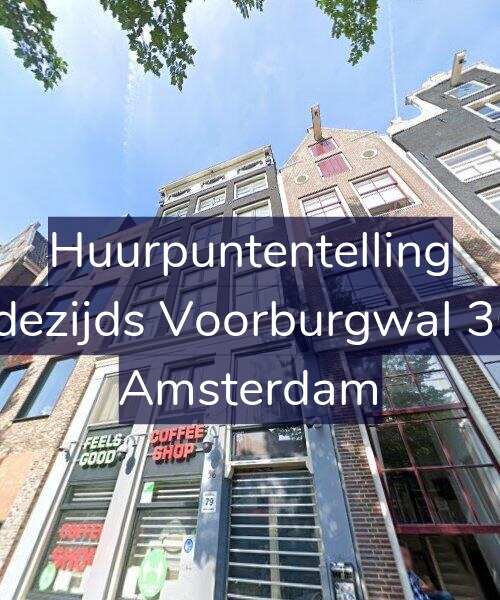 Foto gevel Huurpuntentelling voor Oudezijds Voorburgwal 36-2, Amsterdam