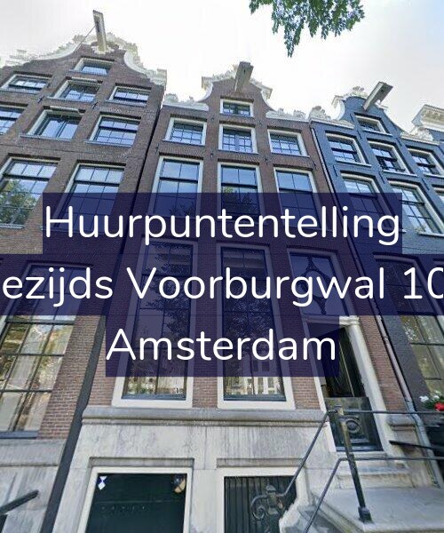 Foto gevel Huurpuntentelling voor Oudezijds Voorburgwal 107-C, Amsterdam