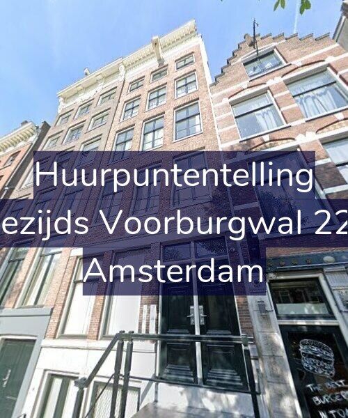Foto gevel Huurpuntentelling voor Oudezijds Voorburgwal 224-C, Amsterdam