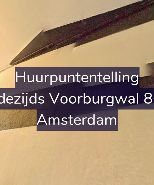 Foto gevel Huurpuntentelling voor Oudezijds Voorburgwal 86-1, Amsterdam
