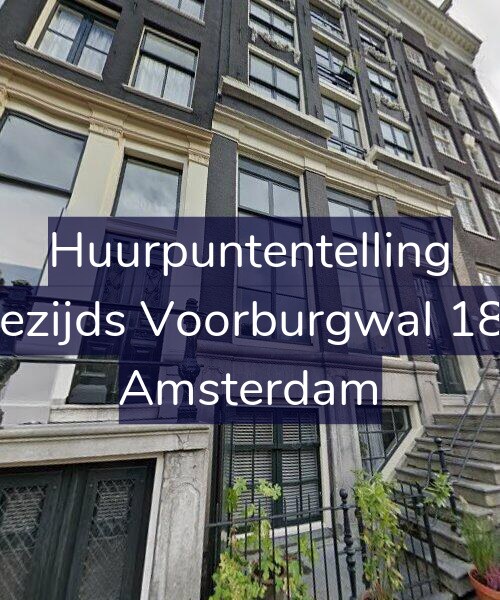 Foto gevel Huurpuntentelling voor Oudezijds Voorburgwal 187-H, Amsterdam
