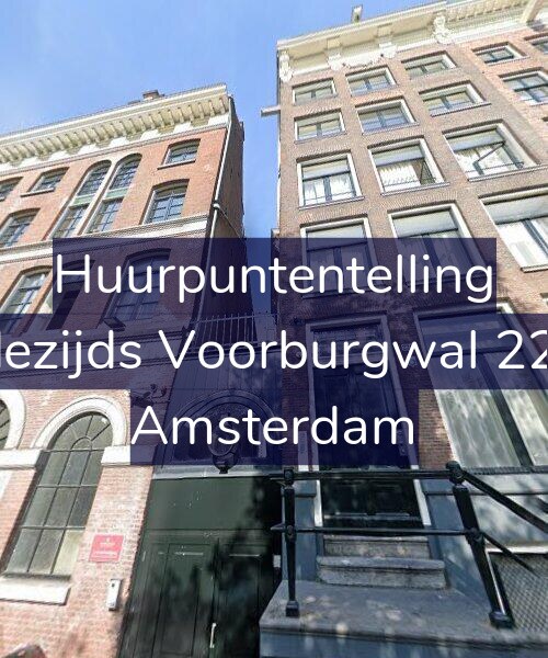 Foto gevel Huurpuntentelling voor Oudezijds Voorburgwal 226-E, Amsterdam