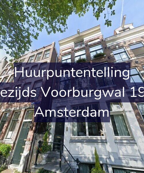 Foto gevel Huurpuntentelling voor Oudezijds Voorburgwal 196-A, Amsterdam