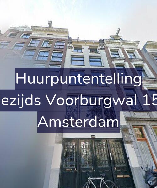 Foto gevel Huurpuntentelling voor Oudezijds Voorburgwal 151-4, Amsterdam