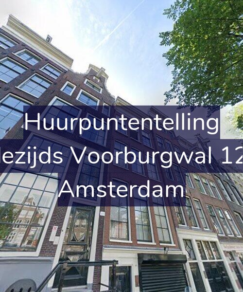 Foto gevel Huurpuntentelling voor Oudezijds Voorburgwal 121-3, Amsterdam