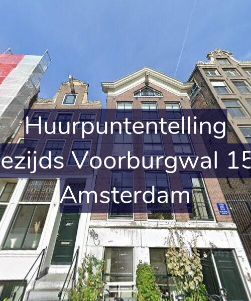 Foto gevel Huurpuntentelling voor Oudezijds Voorburgwal 158-B, Amsterdam