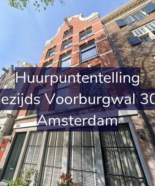 Foto gevel Huurpuntentelling voor Oudezijds Voorburgwal 302-E, Amsterdam